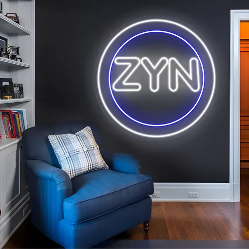 Zyn Neon Signs - Custom Patch Factory