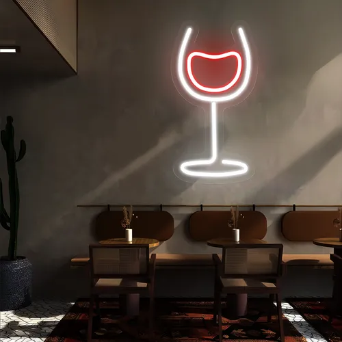 Aura Glass Neon Signs - Custom Patch Factory