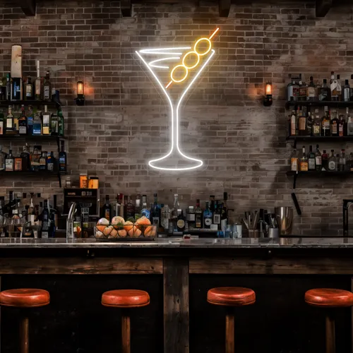 Vibe Glass Neon Signs - Custom Patch Factory