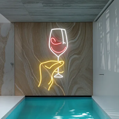 Sassy Glass Neon Sign - Custom Patch Factory