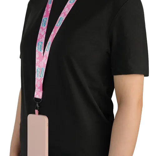Lanyard & Blank Insert Phone Wallet - Custom Patch Factory