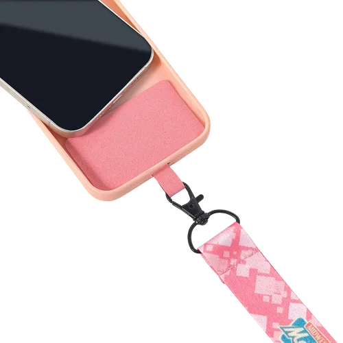 Lanyard & Blank Insert Phone Wallet - Custom Patch Factory