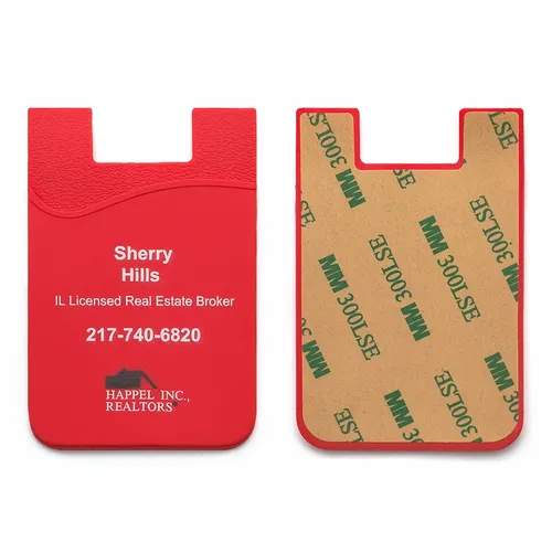 Silicone Phone Wallet Card Holder - Custom Patch Factory