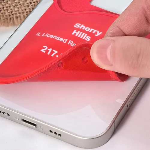 Silicone Phone Wallet Card Holder - Custom Patch Factory