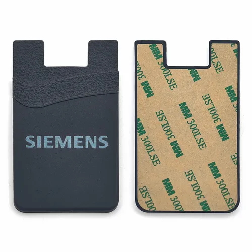 Silicone Phone Wallet Dual Card Holder - Custom Patch Factory