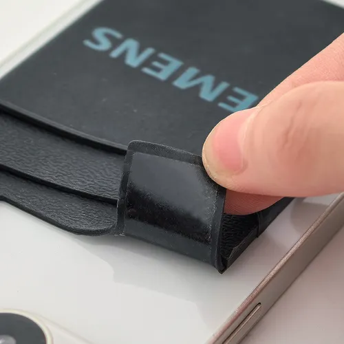 Silicone Phone Wallet Dual Card Holder - Custom Patch Factory