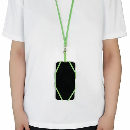 Lanyard Silicone Phone Wallet Holder - Custom Patch Factory