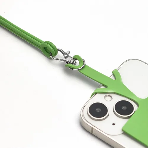 Lanyard Silicone Phone Wallet Holder - Custom Patch Factory