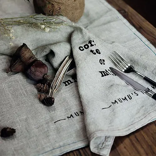Linen Towels - Custom Patch Factory