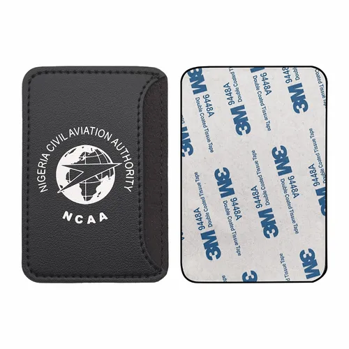 Leather Phone Wallet with Side Slit - Custom Patch Factory