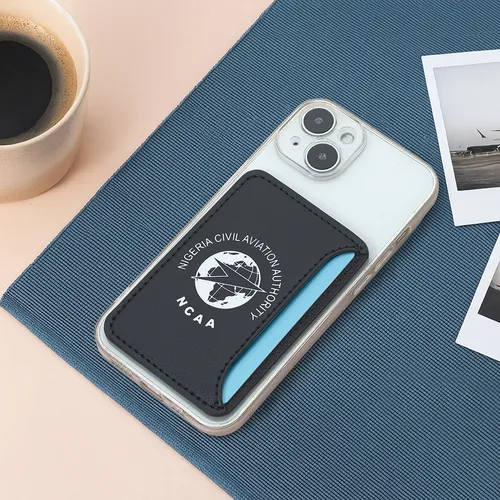 Leather Phone Wallet with Side Slit - Custom Patch Factory