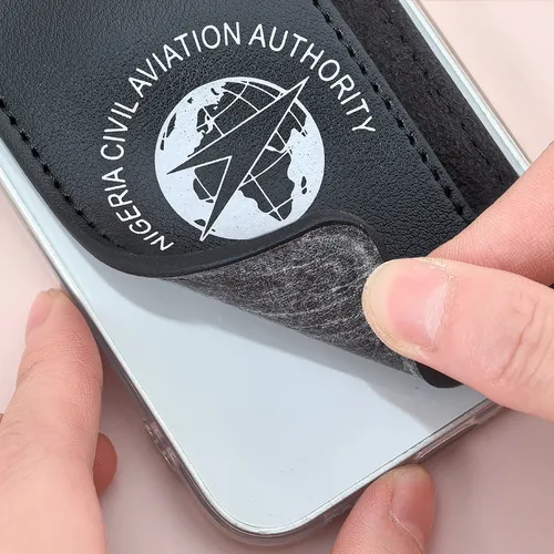 Leather Phone Wallet with Side Slit - Custom Patch Factory