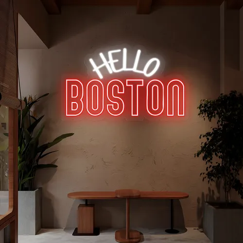 Neon Signs Boston - Custom Patch Factory