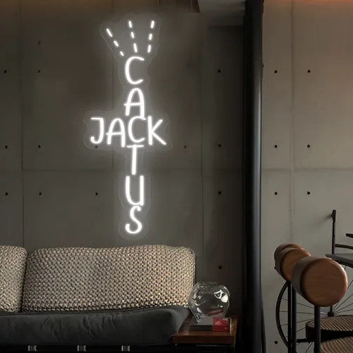 Cactus Jack Neon Signs - Custom Patch Factory
