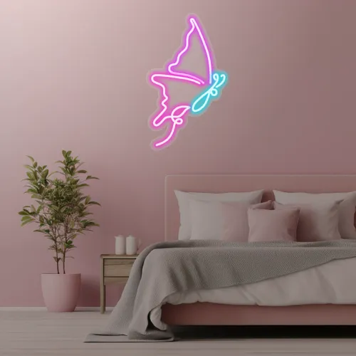 Custom Butterfly Neon Signs - Custom Patch Factory