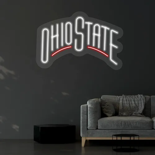 Custom Ohio State Neon Signs - Custom Patch Factory