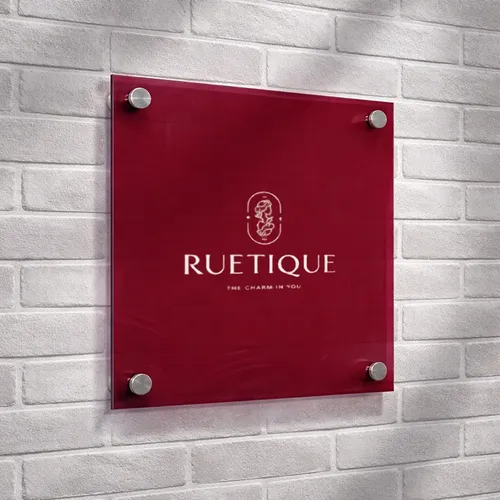 Printed Acrylic Signs - Custom Patch Factory
