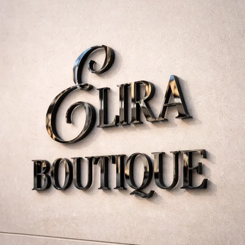 3D Stainless Steel Signs - Custom Patch Factory