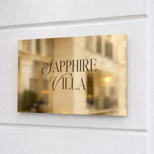 Print Stainless Steel Signs - Custom Patch Factory