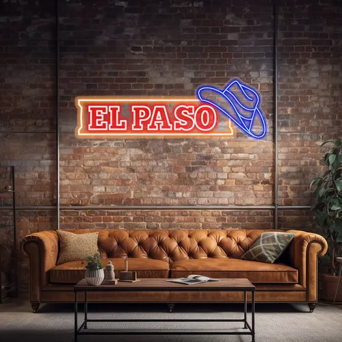 Custom Neon Signs In El Paso - Custom Patch Factory