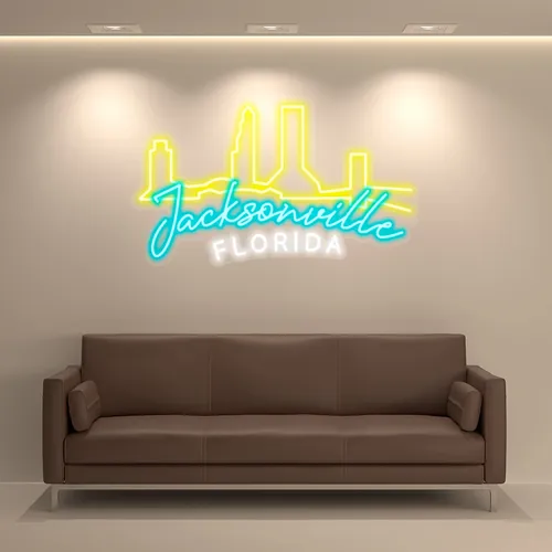 Custom Neon Signs In Jacksonville, FL - Custom Patch Factory