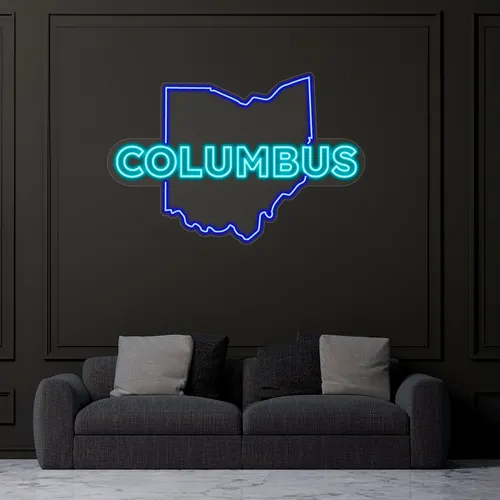 Custom Neon Signs In Columbus - Custom Patch Factory