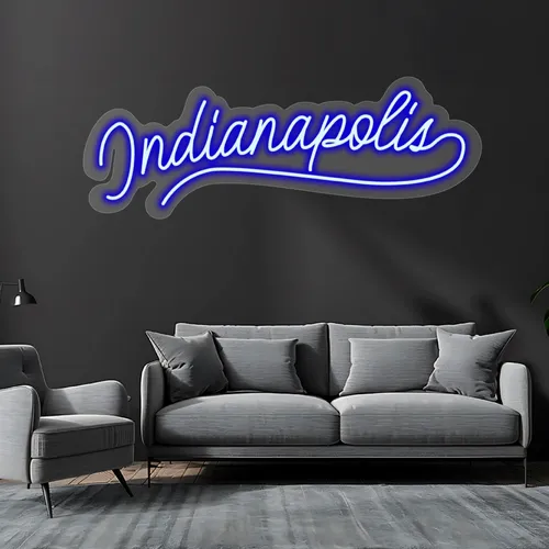 Custom Neon Signs In Indianapolis - Custom Patch Factory
