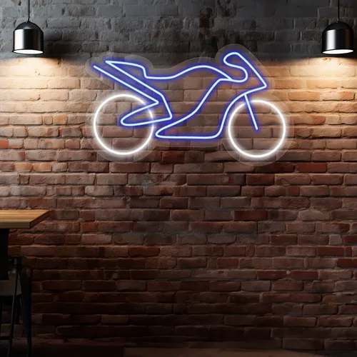 Custom Motorcycle Neon Signs - Custom Patch Factory