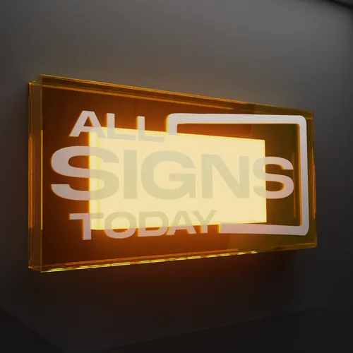 Full Lit Acrylic Box - Custom Patch Factory