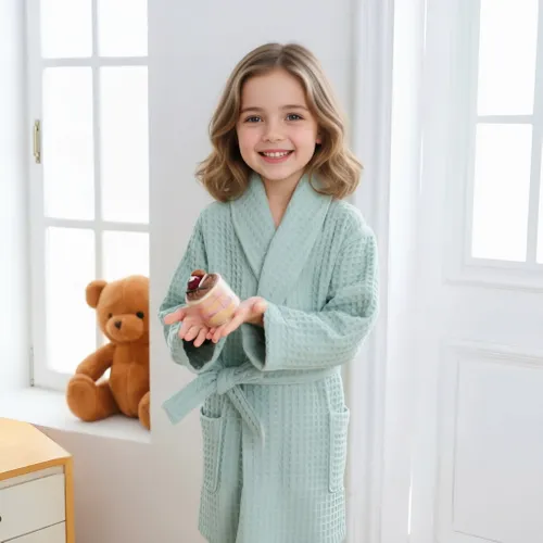 Custom Kids Waffle Robes - Custom Patch Factory