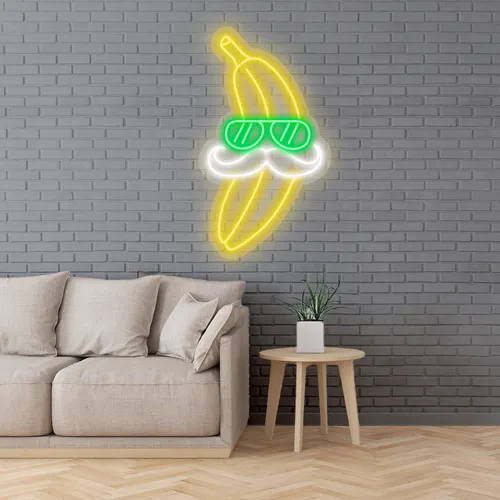 Custom Banana Neon Signs - Custom Patch Factory