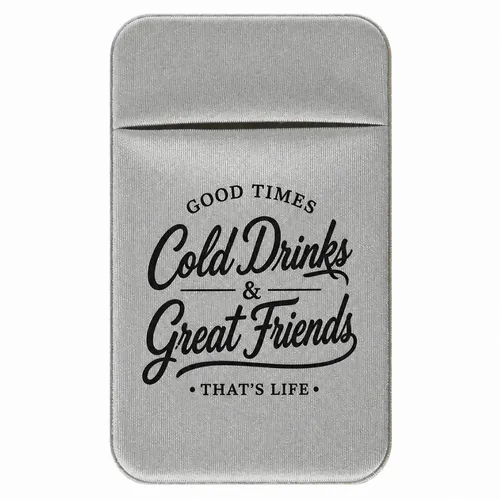 Lycra Phone Card Wallet - Custom Patch Factory