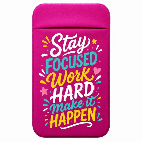 Lycra Phone Card Wallet - Custom Patch Factory