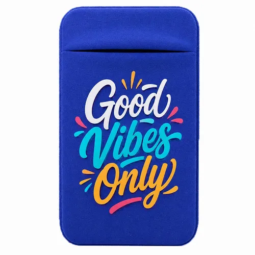 Lycra Phone Card Wallet - Custom Patch Factory