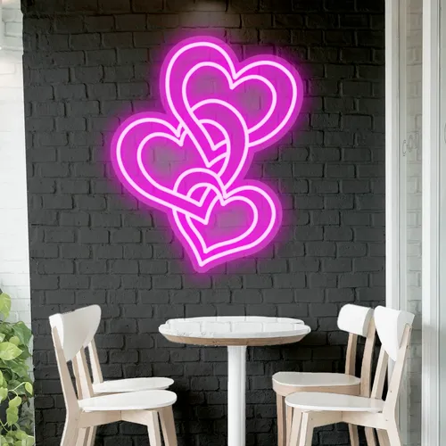 Custom Pink Neon Signs - Custom Patch Factory