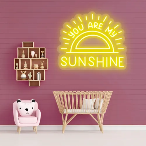 Custom Sun Neon Signs - Custom Patch Factory