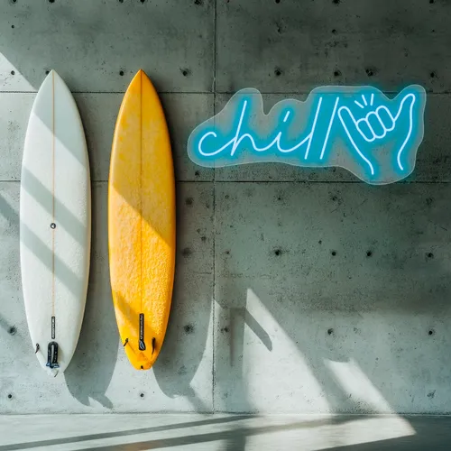 Custom Chill Neon Signs - Custom Patch Factory
