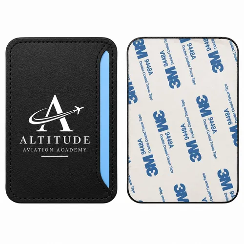 Leather Phone Wallet with Side Slit - Custom Patch Factory