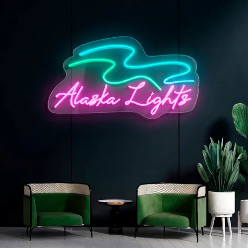 Custom Neon Lights In Alaska - Custom Patch Factory
