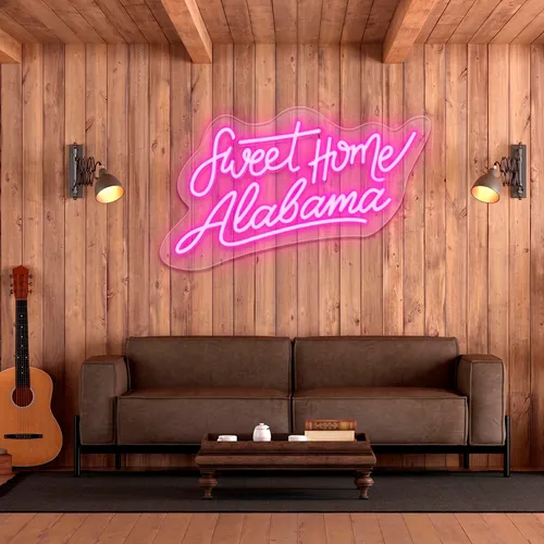 Custom Alabama Neon Signs - Custom Patch Factory