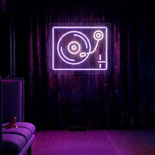 Custom DJ Neon Signs - Custom Patch Factory