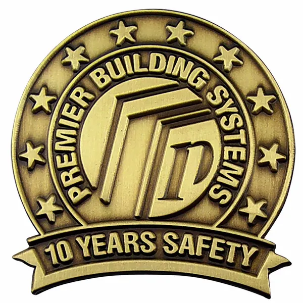 Die Struck Metal Magnet - Custom Patch Factory