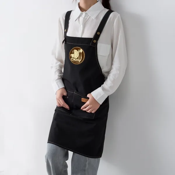 Strap Canvas Apron - Custom Patch Factory