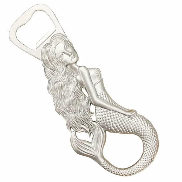 3D Mermaid Bottle Opener - Custom Patch Factory