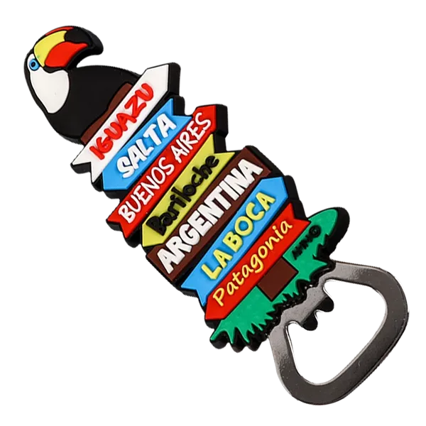 PVC Bottle Opener - Custom Patch Factory