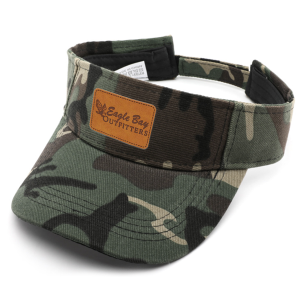 Unisex Polyester Camouflage Visor - Custom Patch Factory