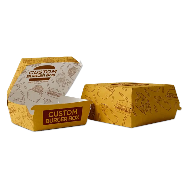 Hamburger Box - Custom Patch Factory