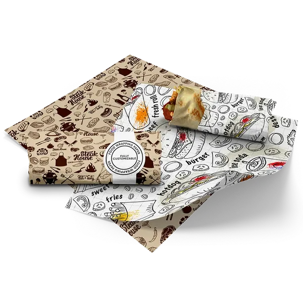 Food Wrapping Paper - Custom Patch Factory