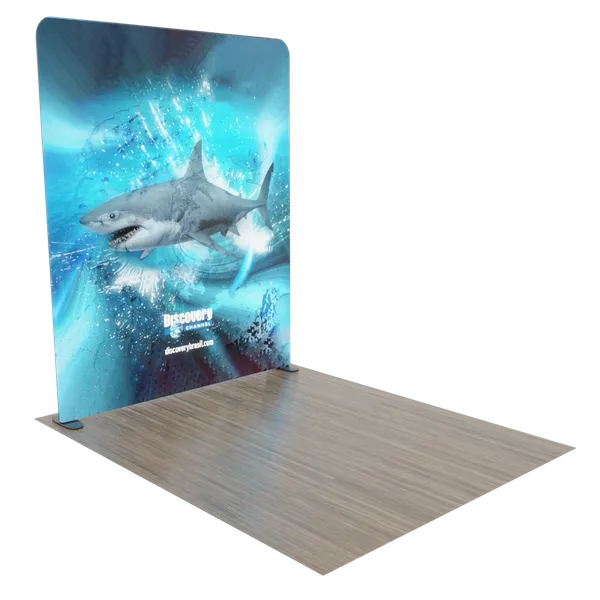 Custom Backlit Trade Show Display Tension Fabric 8' x 8' - Custom Patch Factory