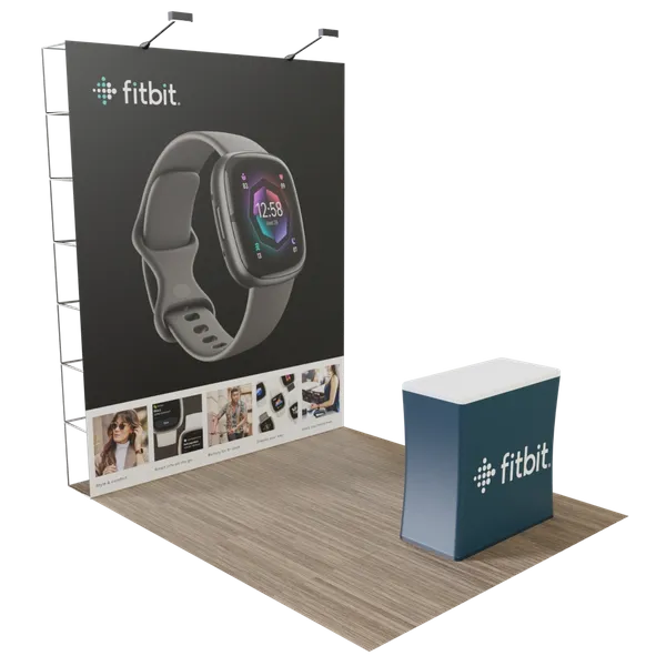 Custom Pop Up Trade Show Display 8' x 8' (ft) - Custom Patch Factory
